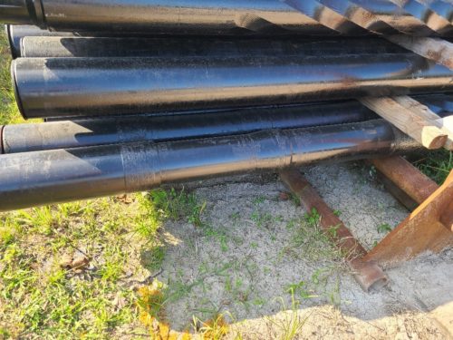 7 3/4 New Drilco Spiral Drill Collars with 6 5/8 Reg Conn 2 13/16ID with Slip and Elevator Recesses hardbanded
